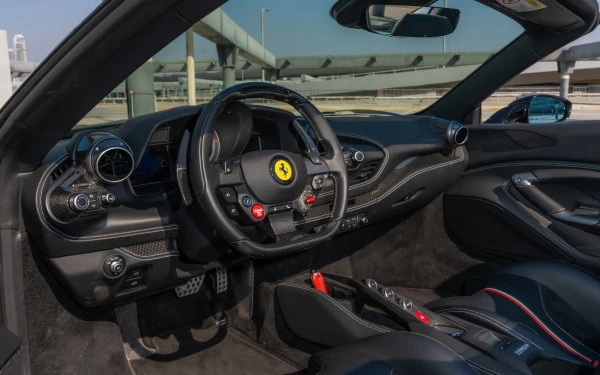Black Ferrari F8 Tributo Spider, 2023 Photo 6