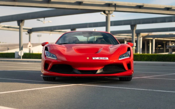 Red Ferrari F8 Tributo Spider, 2023 Photo 1