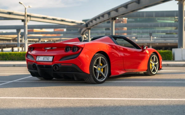 Red Ferrari F8 Tributo Spider, 2023 Photo 3
