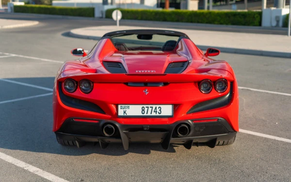 Red Ferrari F8 Tributo Spider, 2023 Photo 4